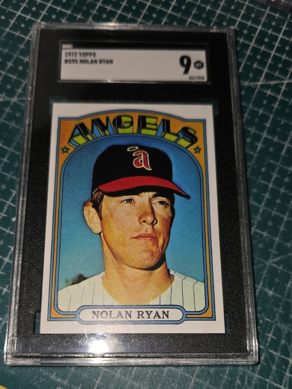 1972 Topps Nolan Ryan #595 SGC 9